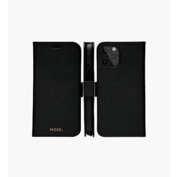 Dbramante 1928 New York - Custodia in pelle Saffiano per iPhone 1212 Pro - Nero