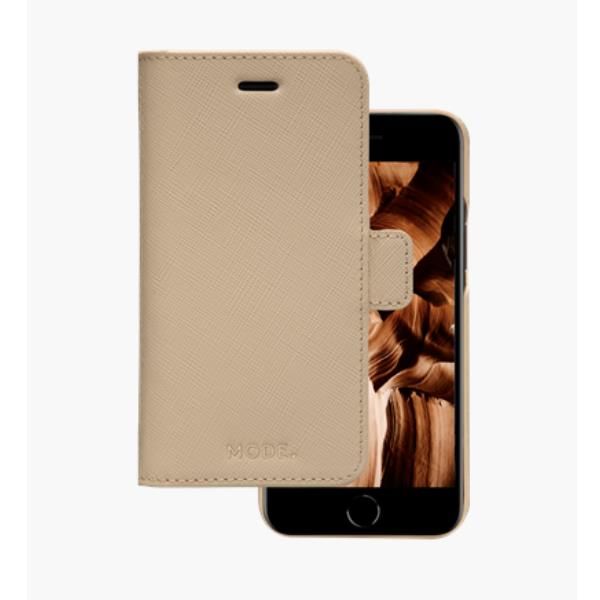 Dbramante 1928 New York - Custodia in pelle Saffiano per iPhone SE87 - Rosa Sab…
