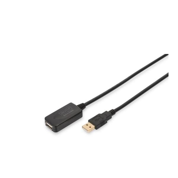 ASSMANN - Prolunga USB - USB (F) a USB (M) - USB 2.0 - 5 m - attivo