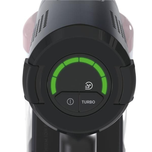 Hoover HF401H 011, Aspirapolvere a bastone 2 in 1, Senza sacchetto, Nero, Argen…