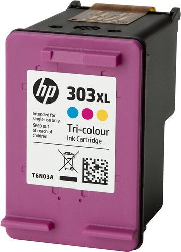 Hp - Cartuccia ink originale -303XL - C/M/Y - T6N03AE - 415 pag