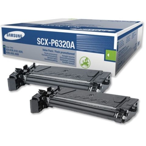 Hp/Samsung - Scatola 2 Toner - Nero - SCXP6320A/ELS - 8.000 pag cad