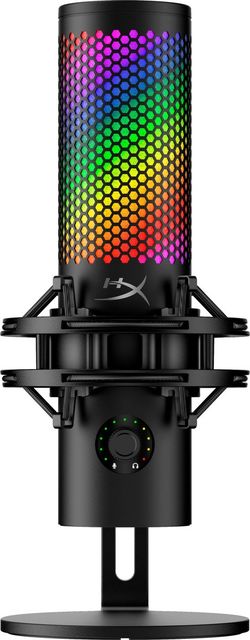 HyperX QuadCast 2 S - Microfono USB (Nero) Microfono da tavolo