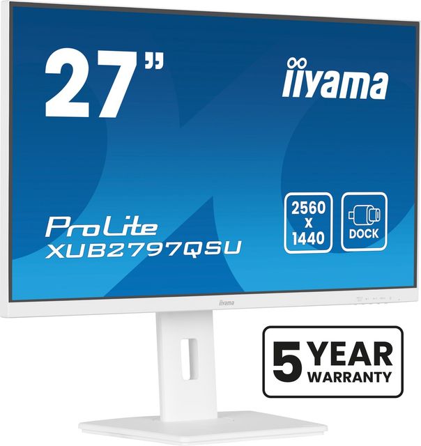 IIYAMA XUB2797QSU-W2 27inch 2560x1440 300cd/m2 1ms HDMI DP USB