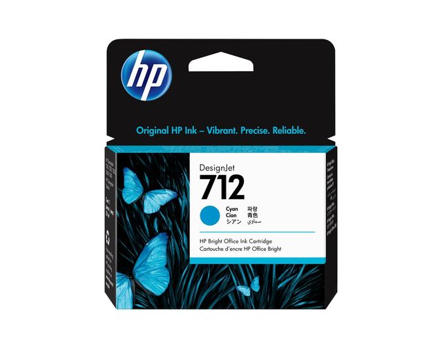INK HP 712 CIANO PER DESIGNJET T210 29ML
