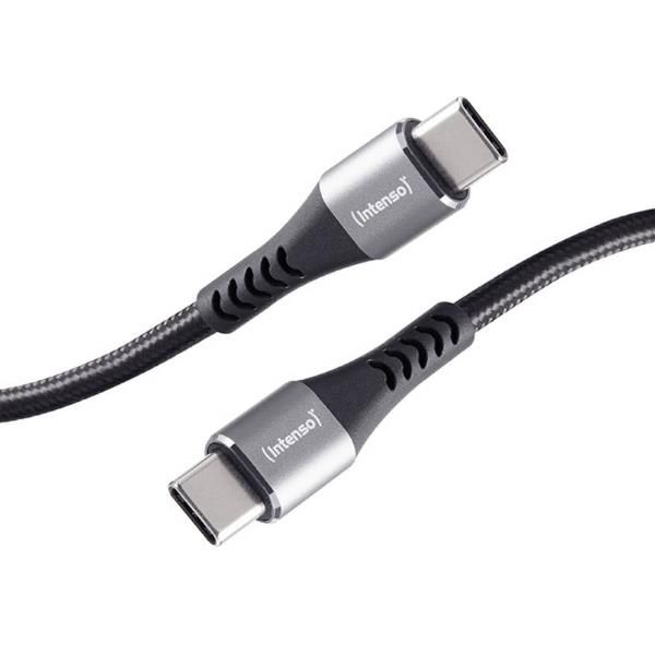 INTENSO DATA CABLE CAVO INTRECCIATO USB-A - USB-C 1.5 MT NERO