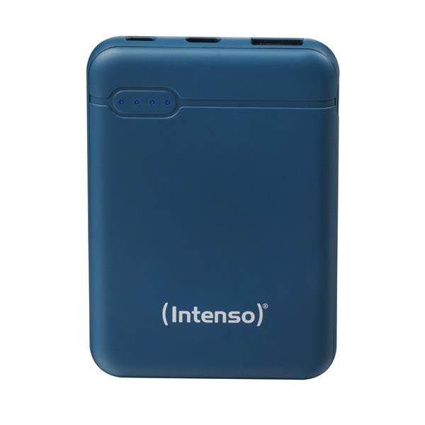 INTENSO XS5000 POWER BANK 5.000 MAH 1xUSB-C 1xUSB-A 1xMICRO-USB VERDE PETROLIO