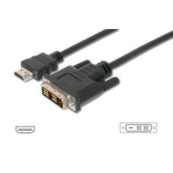 ITB Solution - Cavo adattatore - HDMI maschio a DVI-D maschio - 2 m