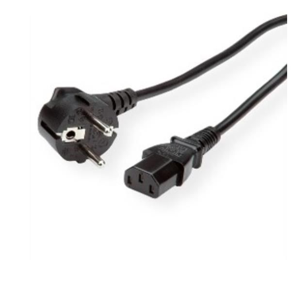 ITB Solution - Cavo di alimentazione - CEE 7/7 angolazione a IEC 60320 C13 - 25…