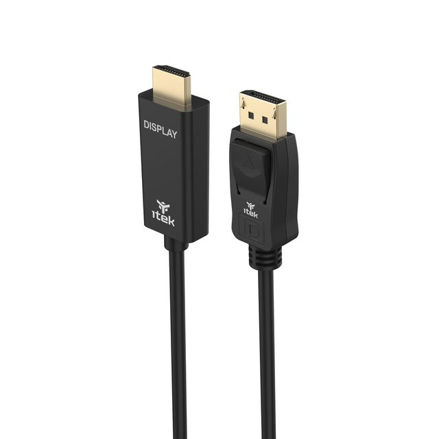 ITEK Cavo DP maschio a HDMI maschio- 1080p 60Hz- lunghezza 2m