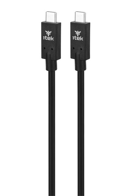 ITEK Cavo USB3.2 Gen2 Type-C maschio a maschio- 4K 60Hz- 20G data- 100W power- …