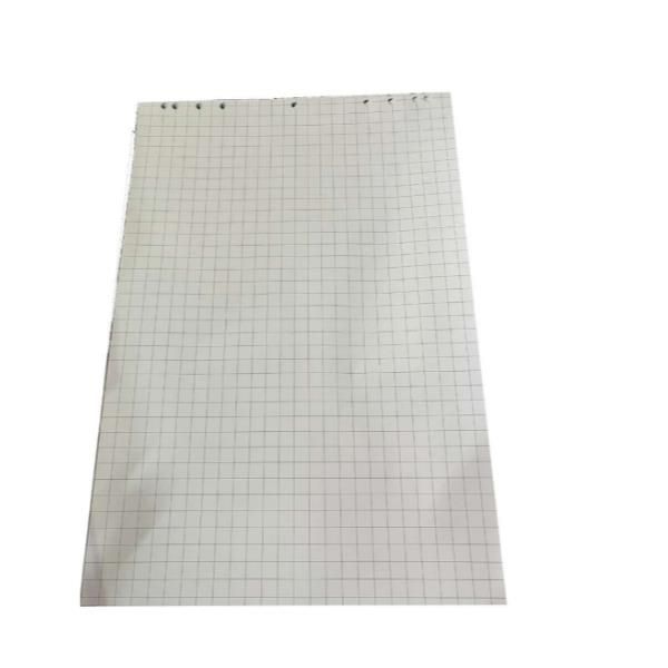 ITERNET BLOCCHI PER LAVAGNA 65X95 CM 20 FOGLI A QUADRETTI CON FORATURA BIANCO C…