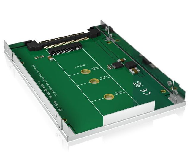 Icy Box IB-M2U01 Convertitore M.2 SATA SSD / 2.5 U.2 SSD