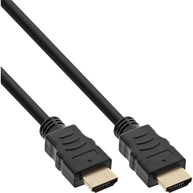 InLine 4K (UHD) Cavo HDMI, Nero - 2,5m