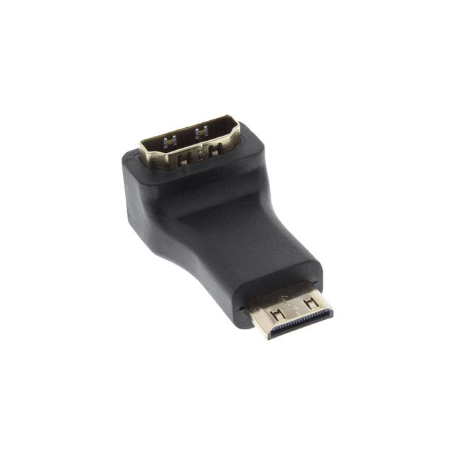 InLine Adattatore HDMI/Mini-HDMI F/M ad Angolo
