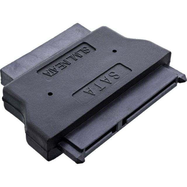 InLine Adattatore SATA Slimline 7+6 a 7+15 - Convertitore per SSD e Drive