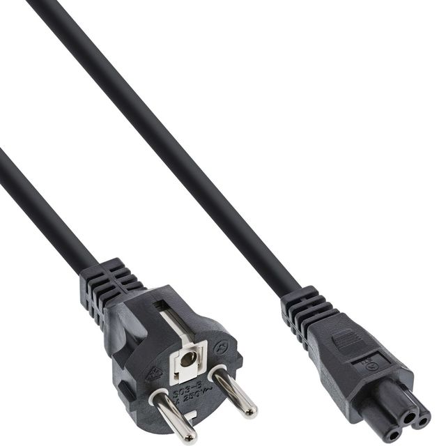 InLine Cavo Alimentazione Notebook 3-Pin - 2m