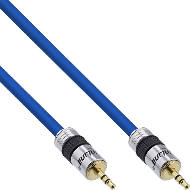 InLine Cavo Jack 3,5mm PREMIUM M/M - 1m