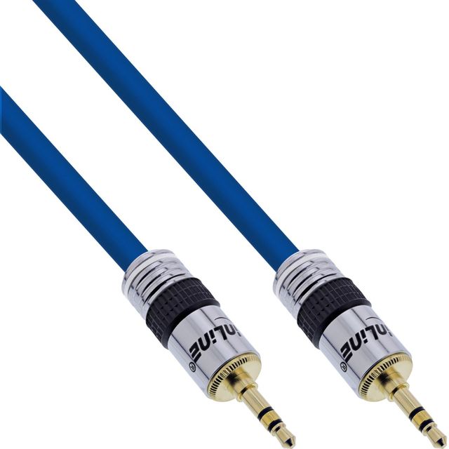 InLine Cavo Jack 3,5mm PREMIUM M/M - 5m