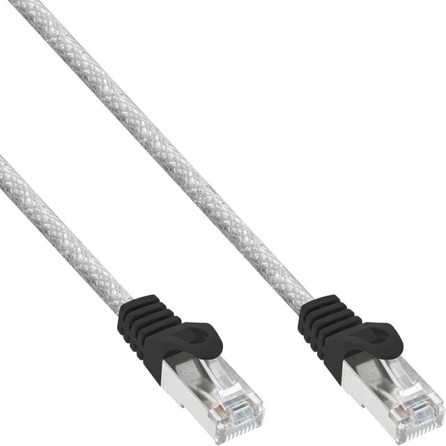 InLine Cavo Patch 10m 100 Mbit RJ45 - Trasparente