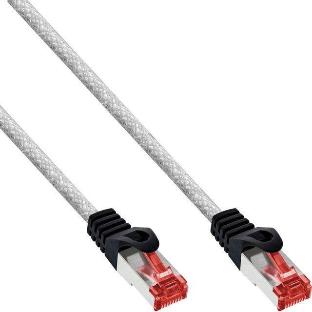 InLine Cavo Patch 2m S/FTP Cat.6 1000 Mbit RJ45 - Trasparente