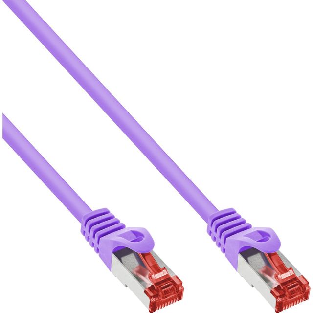 InLine Cavo Patch 3m Cat.6 1000 Mbit RJ45 - Viola