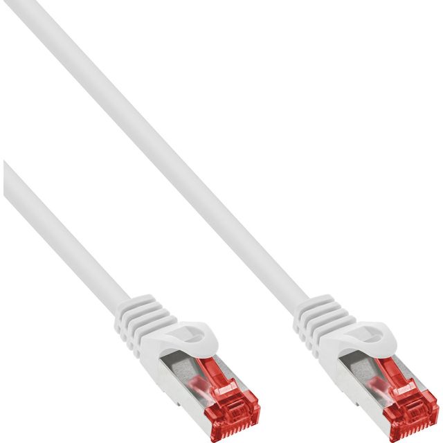 InLine Cavo Patch 5m Cat.6 1000 Mbit RJ45 - Bianco