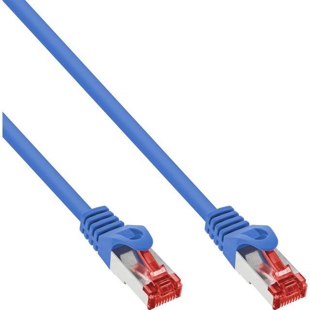 InLine Cavo Patch 5m Cat.6 1000 Mbit RJ45 - Blu