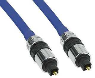 InLine Cavo Premium Audio Ottico Toslink Blu M/M - 15m
