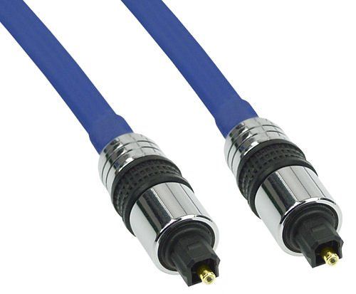 InLine Cavo Premium Audio Ottico Toslink Blu M/M - 15m