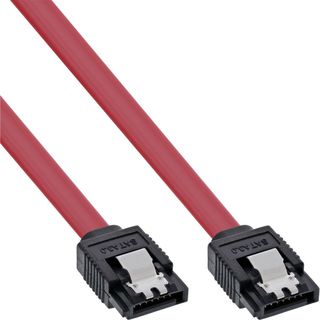 InLine Cavo SATA III (6Gb/s) Rosso - 0,3m