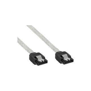 InLine Cavo SATA III, Rotondo, 75cm - Argento