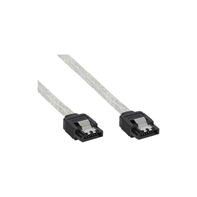 InLine Cavo SATA III, Rotondo, 75cm - Argento