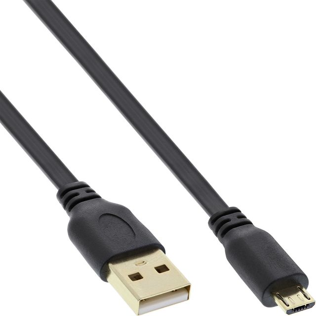 InLine Cavo USB 2.0 Type A/Maschio a Micro USB 2.0 Maschio - 2m