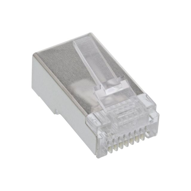InLine Connettore Crimpare RJ45 Plug 8P8C - Kit 10 Pezzi