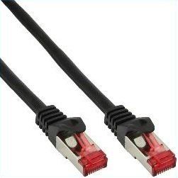 InLine Connettore Crimpare RJ45 Plug Cat.6 - Kit 10 Pezzi - Nero