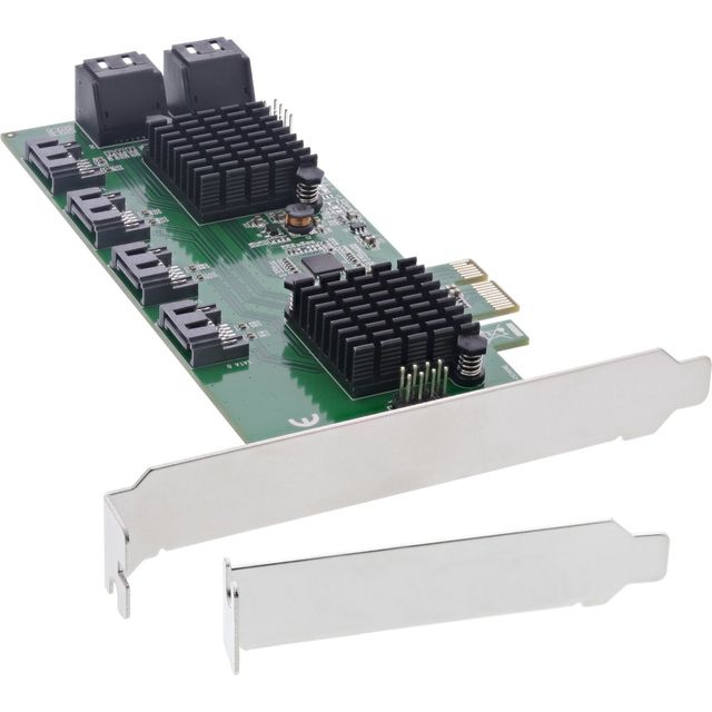 InLine Controller 8x SATA 6Gb/s, PCIe 2.0
