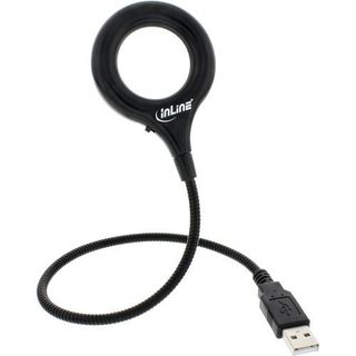 InLine Lente Ingrandimento 4x con LED - USB