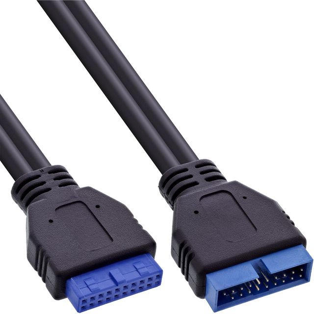 InLine Prolunga USB 3.0 Interna 19 pin - 35 cm