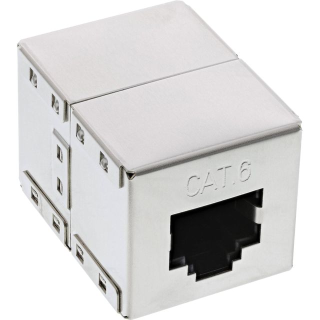 InLine Raccordo RJ45 Femmina/Femmina Cat.6