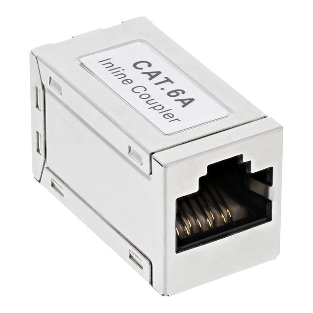 InLine Raccordo RJ45 Femmina/Femmina Cat.6a
