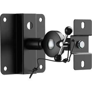 InLine Staffe supporto da parete per casse acustiche, 2 Pezzi - Nero