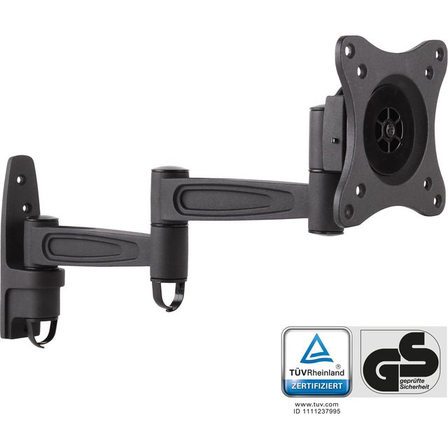 InLine Supporto da parete per Monitor LCD max 27 pollici / 15 Kg - Braccio Dopp…