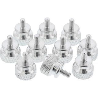 InLine Viti Zigrinate, 10pz - Argento