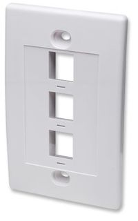 Intellinet 163309 Presa NAT frontale 3x Keyst