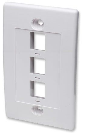 Intellinet 163309 Presa NAT frontale 3x Keyst