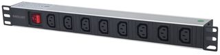 Intellinet 163620 unita di distribuzione dell'energia (PDU) 8 presa(e) AC 1U Ne…