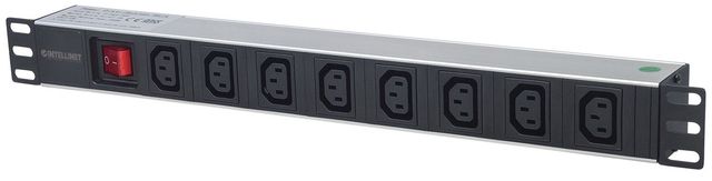 Intellinet 163620 unita di distribuzione dell'energia (PDU) 8 presa(e) AC 1U Ne…