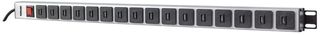Intellinet 164498 unita di distribuzione dell'energia (PDU) Nero, Grigio