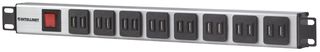 Intellinet 164580 unita di distribuzione dell'energia (PDU) 1U Blu, Grigio